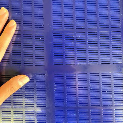 높은 마모 저항성 폴리우레탄 스크린 메시 선형 진동 시트