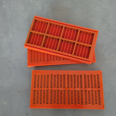 선형 모래 심기 폴리우레탄 스크린 패널 탈수 쉐이커 진동 스크린