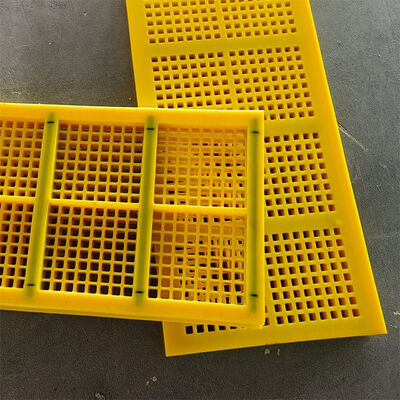 300x305mm/300x610mm/300x800mm 사이즈의 MDI 소재 고내마모성 WS85 모듈형 스크린