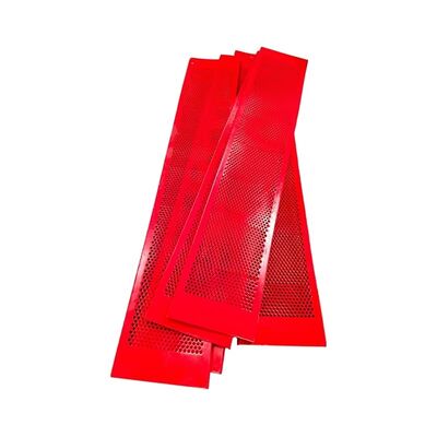 효율적인 습한 광석 가공을 위해 8mm 오프러치와 300mm 너비의 폴리우레탄 플립 플롭 스크린 메시