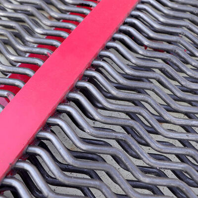 탄광 부드러운 스크리닝을 위해 반 막힘 자 청소 와이어 망