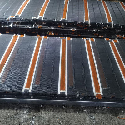 스테인레스 스틸 자체 청소 와이어 메시 1mm-65mm 오퍼처를 가진 높은 처리량 광산 응용 프로그램