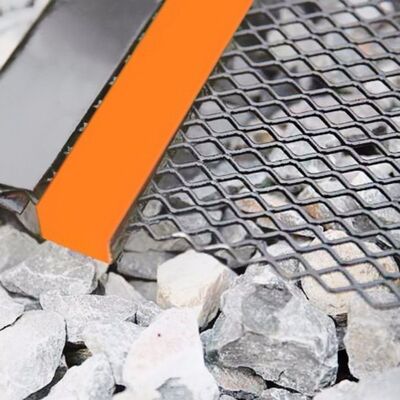 스테인레스 스틸 자체 청소 하프 스크린 4mm-25mm 개척 및 정형 구멍 크기와 건조 모래 스크린