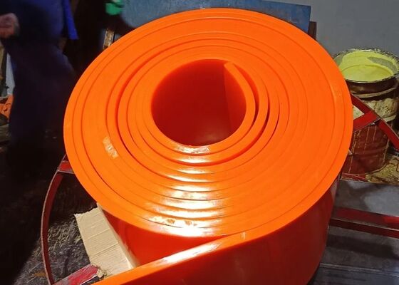 PU 컨베이어 벨트 스킷 12mm 두께 긴 서비스 수명 석탄 컨베이어 시스템