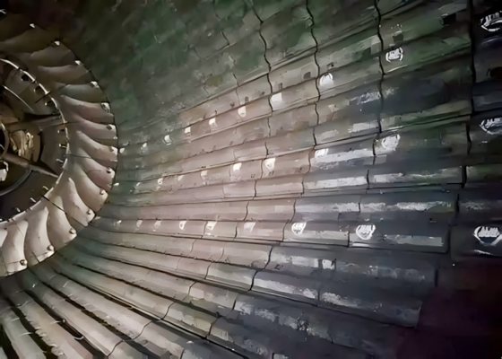 연삭효율이 향상된 볼밀용 프리미엄 고무라이너 고내마모 및 열처리