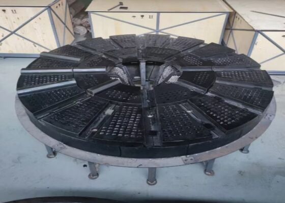고 경직 저항성 고무 밀 라인어 공 밀의 장수 및 최대 120 °C 온도 저항성