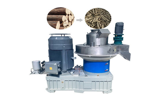 22kW 수압 브리켓 프레스 쌀 껍질 250-350kg/h