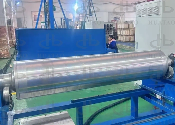 PTFE 필름 및 구리 클래드 합판 제품을 위한 증기가 없는 환경 친화적인 구조 유도 가열 롤러