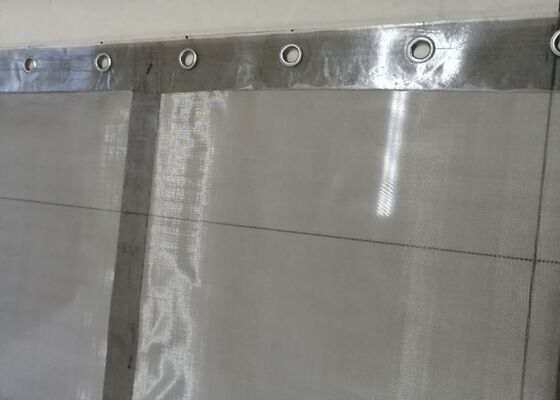 HUATAO FDA-Compliant Grommet Screen 304 스테인리스 스틸 투명한 PU 엣지