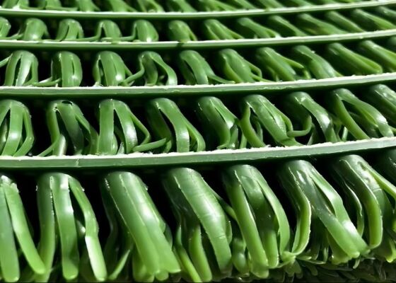 트롬멜 및 슬루시 시스템을위한 효율적인 금 회수 잔디 매트