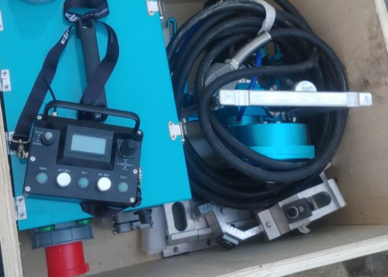 26kW 전기 벽 톱 기계 빠르고 정확한 콘크리트 벽 절단