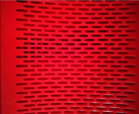 폴리우레탄 석탄 스크린을 위한 물자 손가락으로 튀김 교류 스크린을 죄는 높은 마모 저항