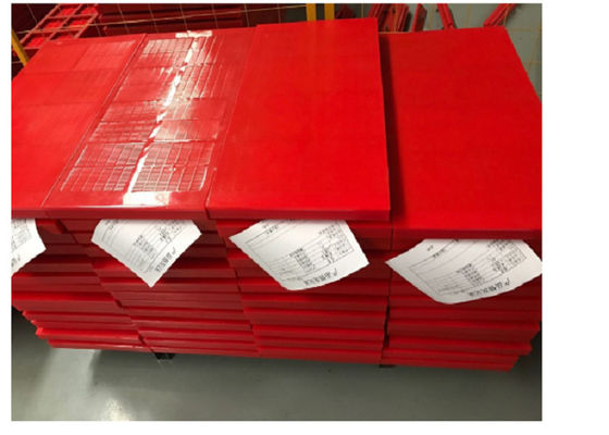 탈수하기 위한 305x305mm 폴리우레탄 체눈