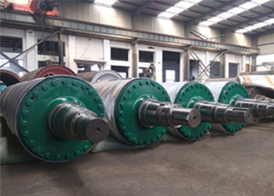 Carbon Steel Shell Rubber Cover Jumbo Press Roll